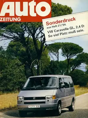 VW T 4 Caravelle Test 11.1994