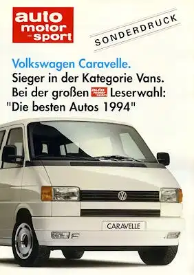 VW T 4 Caravelle Test 1994