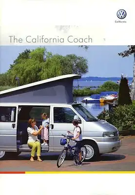 VW T 4 California Coach Prospekt 9.2001