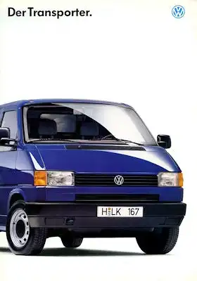 VW T 4 Transporter Prospekt 7.1994
