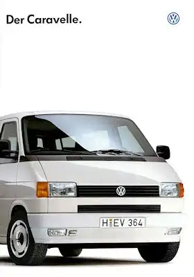 VW T 4 Caravelle Prospekt 7.1995