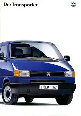 VW T 4 Transporter Prospekt 7.1995