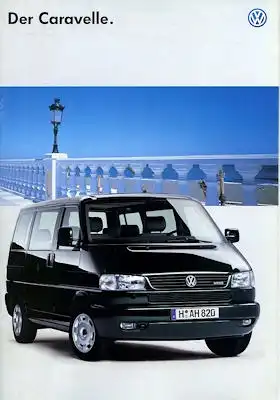 VW T 4 Caravelle Prospekt 7.1997