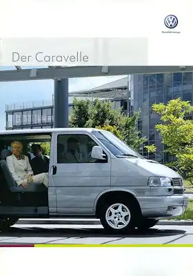 VW T 4 Caravelle Prospekt 5.2001