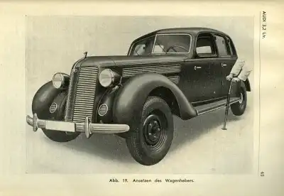 Audi Typ 920 3,2 Ltr. Bedienungsanleitung 6.1939