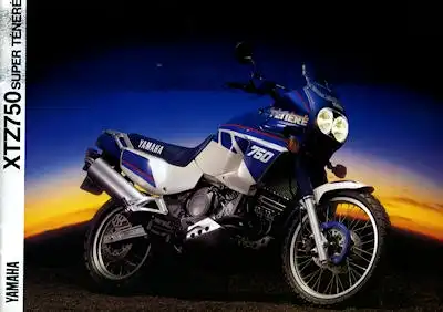 Yamaha XTZ 750 Super Ténéré Prospekt 1990