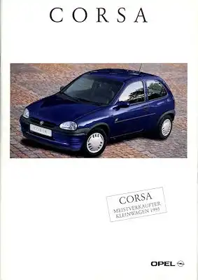 Opel Corsa Prospekt 2.1996