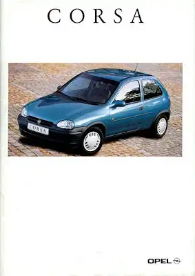 Opel Corsa Prospekt 10.1994