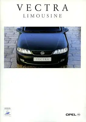Opel Vectra Prospekt 1.1998