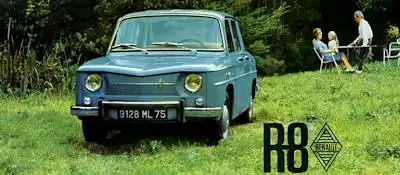 Renault 8 Major Prospekt 1962