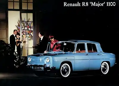 Renault 8 Major 1100 Prospekt 1964