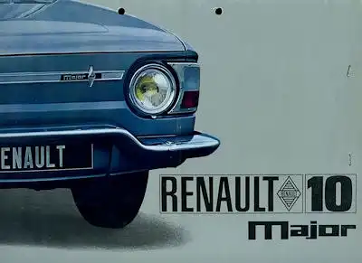 Renault 10 Major Prospekt 1965