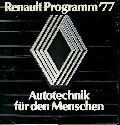 Renault Programm 1977