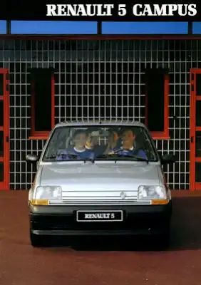 Renault 5 Campus Prospekt 1991