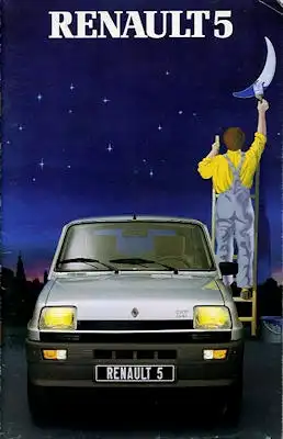 Renault 5 Prospekt ca. 1983