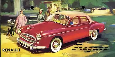 Renault Frégate Prospekt 1956