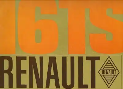 Renault 16 TS Prospekt ca. 1970