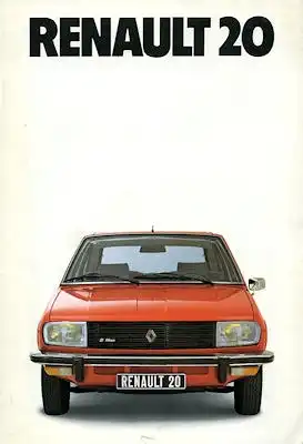 Renault 20 Farben ca. 1978