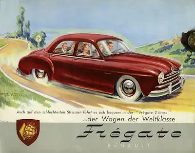 Renault Frégate Prospekt 4.1952