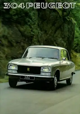 Peugeot 304 Prospekt 1977