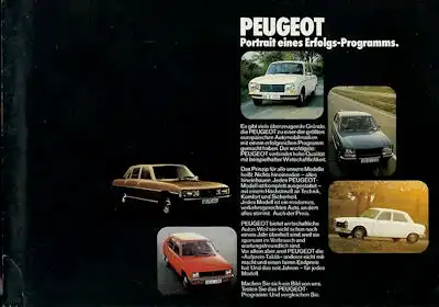 Peugeot Programm 1976