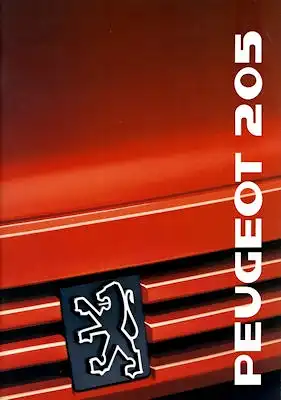 Peugeot 205 Prospekt 1989