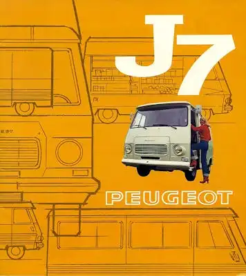 Peugeot J 7 Prospekt 1977