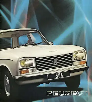 Peugeot 304 Prospekt 1975