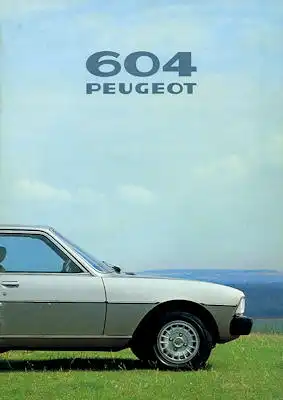 Peugeot 604 Prospekt 1979