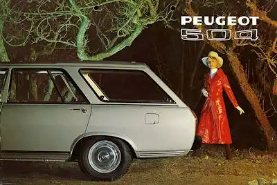 Peugeot 504 Kombi Prospekt 1972