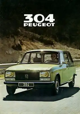 Peugeot 304 Prospekt 1979