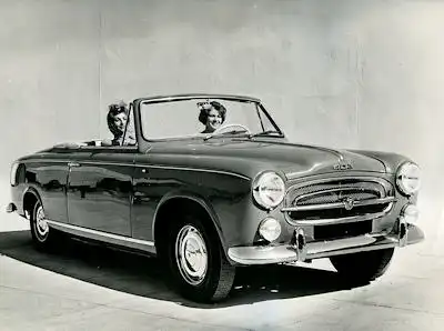 Peugeot 403 Cabriolet Presse-Foto 1959