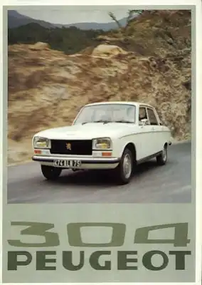 Peugeot 304 Prospekt 1976