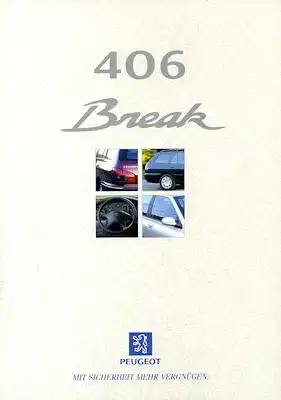 Peugeot 406 Break Prospekt 10.1996