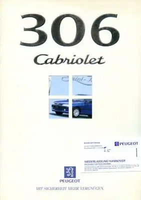 Peugeot 306 Cabriolet Prospekt 4.1997