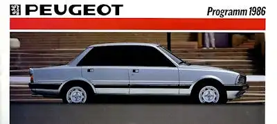 Peugeot Programm 1986