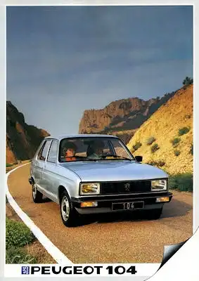Peugeot 104 Prospekt 1983