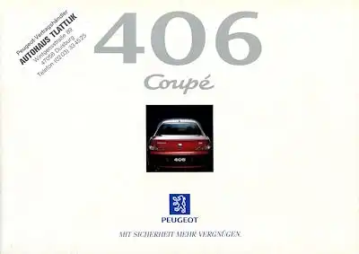 Peugeot 406 Coupé Prospekt 4.1997