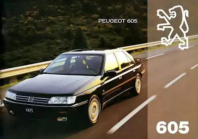 Peugeot 605 Prospekt 1994