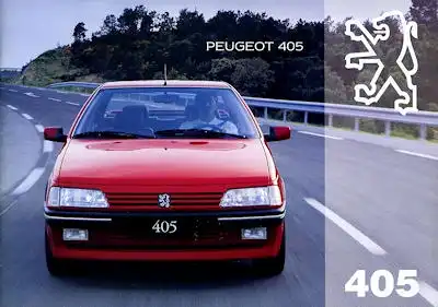 Peugeot 405 Prospekt 7.1993