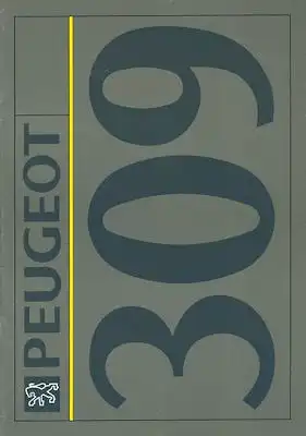 Peugeot 309 Prospekt 4.1992