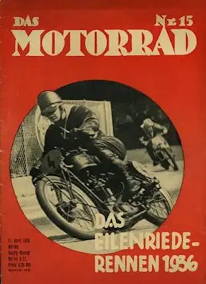 Das Motorrad 1936 Heft 15