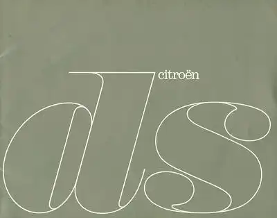 Citroen DS Prospekt 9.1963 it
