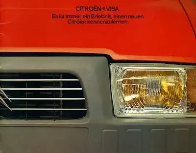 Citroen Visa Prospekt 1.1979