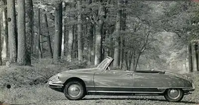 Citroen DS Cabriolet Foto 1960er Jahre