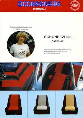 Citroen CX Zubehör Prospekt 1977