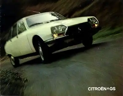 Citroen GS Prospekt 9.1971