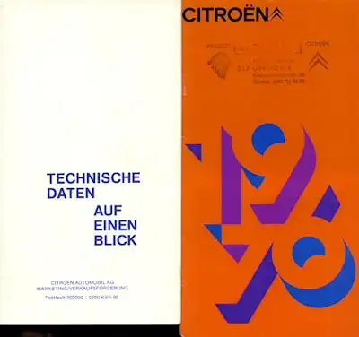 Citroen Programm 1976