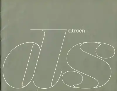 Citroen DS Prospekt 3.1963 e