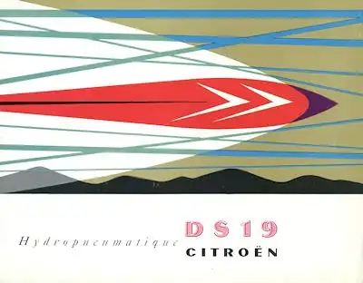 Citroen DS 19 Prospekt 12.1956
